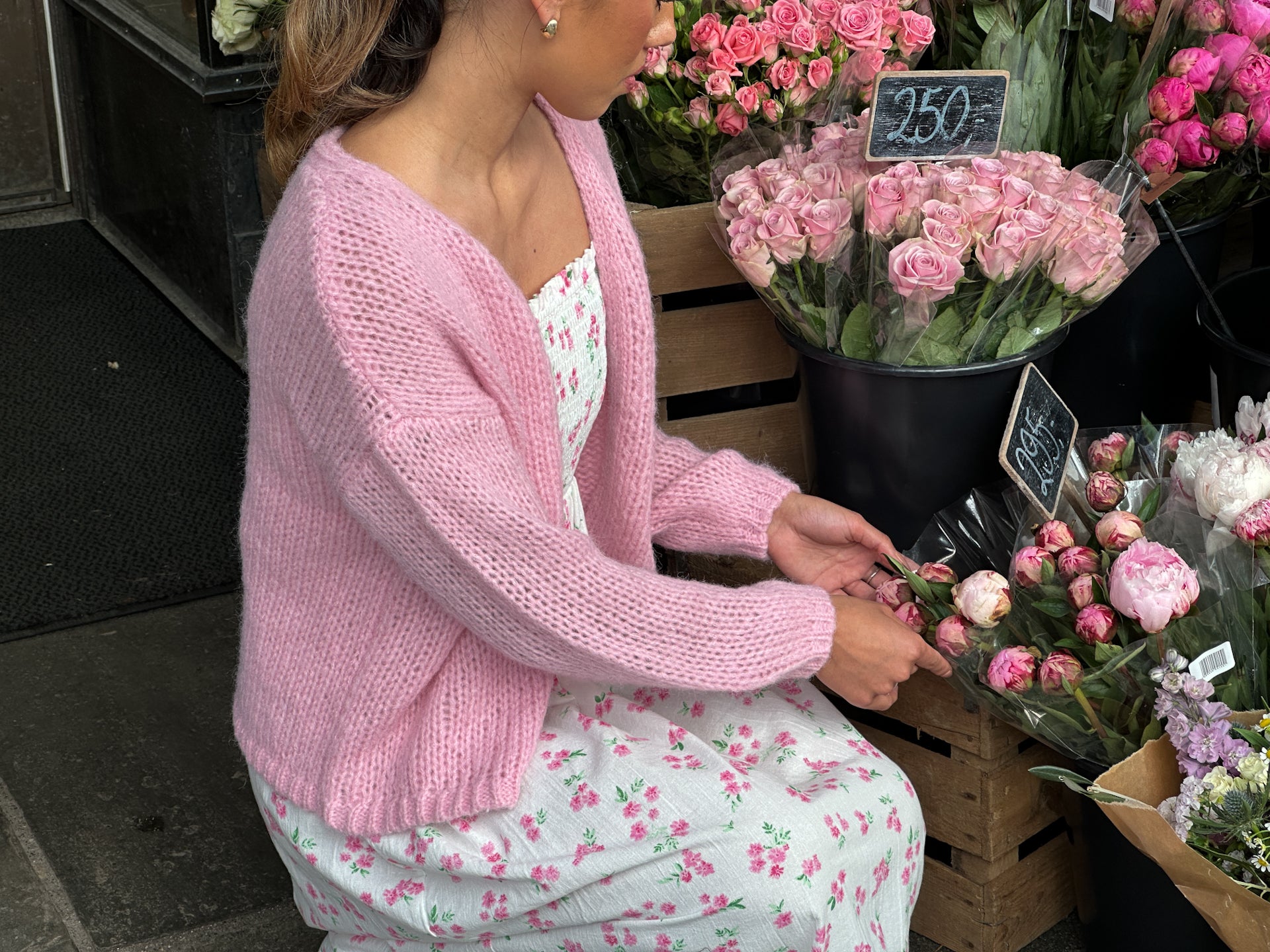 ONLNORDIC Cardigan - Rosa